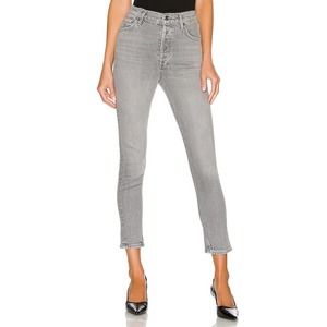 AGOLDE Nico Slim High Rise Jeans in Chrome 28